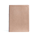 CSB Study Bible, Rose Gold Leathertouch, Indexed - Imitation Leather