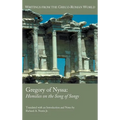 Gregory of Nyssa: Homilies on the Song of Songs - Hardcover