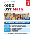Ohio State Test Prep: 4th Grade Math Practice Workbook and Full-length Online Assessments: OST Study Guide - Paperback