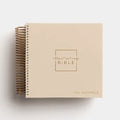 Niv, Spiral-Bound Illustrating Bible: The Gospels, Leathersoft Spiral, Tan: Draw, Write, and Reflect Your Way Through Scripture - Spiral
