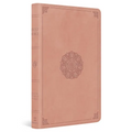 ESV Thinline Bible (Trutone, Blush Rose, Emblem Design) - Imitation Leather
