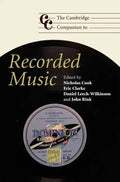 The Cambridge Companion to Recorded Music - Hardcover