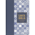 Biblia Rvr 1960 Letra Grande Tamaño Manual Símil Piel Azul Oscuro(bible Rvr 1960 Large Print Handsize Leatherlike Tiles Dark Blue (Spanish Edition) - Leather