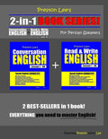 Preston Lee's 2-in-1 Book Series! Conversation English & Read & Write English Lesson 1 - 40 For Persian Speakers - Paperback