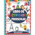 Libro de Actividades Preescolar: Cuaderno de actividades infantiles - Libro de colorear vacaciones para niños y niñas de preescolar: 120 páginas - Paperback