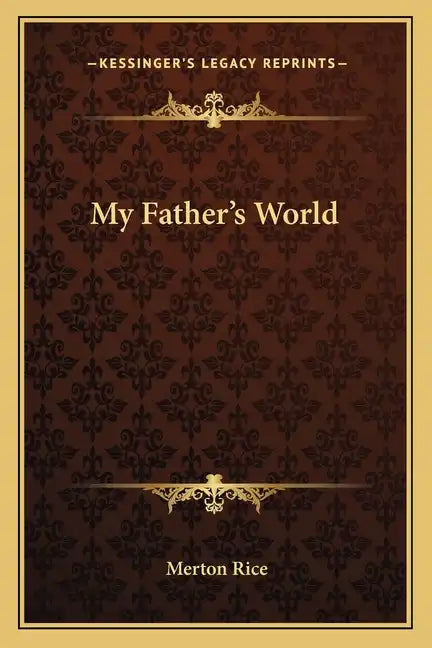 My Father's World - Paperback