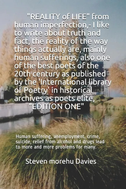 REALITY OF LIFE from human imperfection, - I like to write about truth and fact, also I am one of the best poets and poems of the 20th century,: Human - Paperback