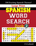 Large Print SPANISH WORD SEARCH Book; 2 - Paperback