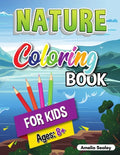 Coloring Book for Kids Cute Nature: Nature Activity Book for Kids Ages 8-12 - Paperback