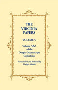The Virginia Papers, Volume 5, Volume 5zz of the Draper Manuscript Collection - Paperback