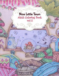 Nice Little Town Adult Coloring Book Vol-2: Amazing Nice Little Town Christmas Coloring Pages, An Town Coloring Book for Toddlers and Kids ages 4-8 Be - Paperback