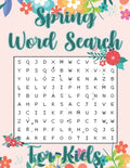 Spring Word Search For Kids: Hello Spring Word Search Puzzle Book Gift for Spring Season Lover - Paperback