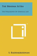 The Brahma Sutra: The Philosophy Of Spiritual Life - Paperback