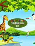 50 Cute Animal Coloring Book: For Kids Age 4-8 - Paperback