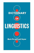Dictionary of Linguistics - Paperback