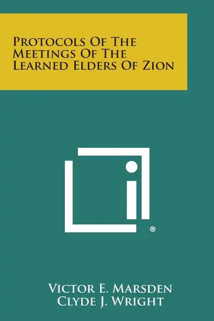Protocols of the Meetings of the Learned Elders of Zion - Paperback
