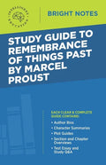 Study Guide to Remembrance of Things Past by Marcel Proust - Paperback