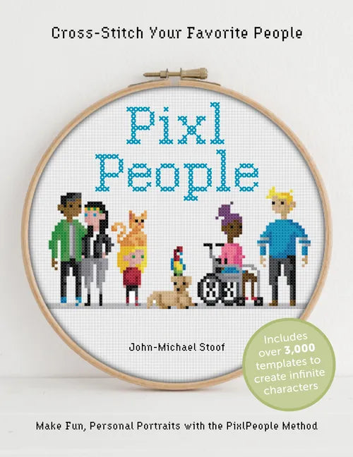 Pixlpeople: Cross-Stitch Your Favorite People - Hardcover