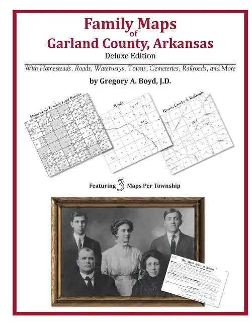Family Maps of Garland County, Arkansas - Paperback