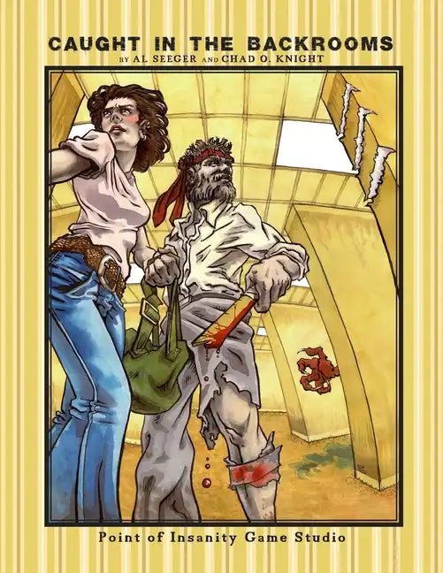 Caught in the Backrooms - Paperback