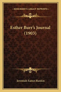 Esther Burr's Journal (1903) - Paperback