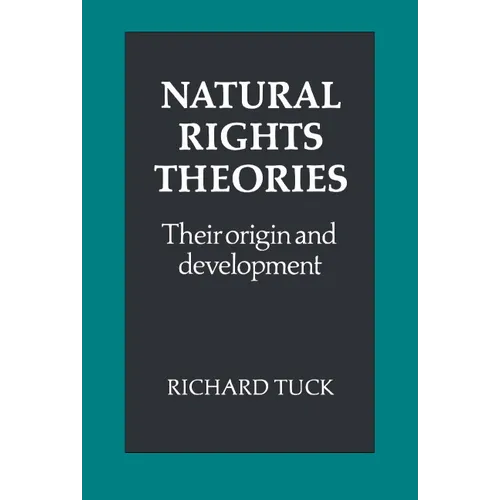Natural Rights Theories: Their Origin and Development - Paperback