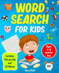 Word Search: for kids Includes 100 Puzzles and 20 Mazes Ages 6-8 - Paperback