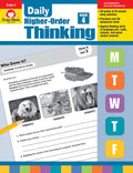 Daily Higher-Order Thinking, Grade 4 Teacher Edition - Paperback