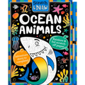 Scratch and Draw Ocean Animals - Hardcover