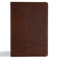 CSB Oswald Chambers Bible, Brown Bonded Leather: Includes My Utmost for His Highest Devotional and Other Select Works by Oswald Chambers - Bonded Leather