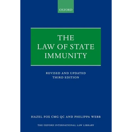 The Law of State Immunity - Paperback