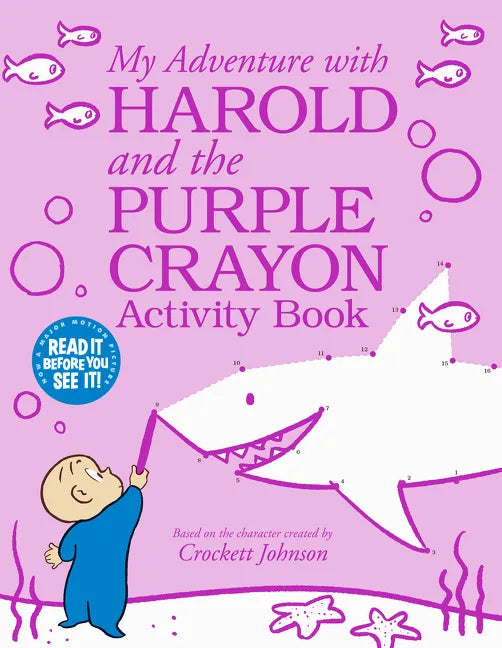 My Adventure with Harold and the Purple Crayon Activity Book - Paperback