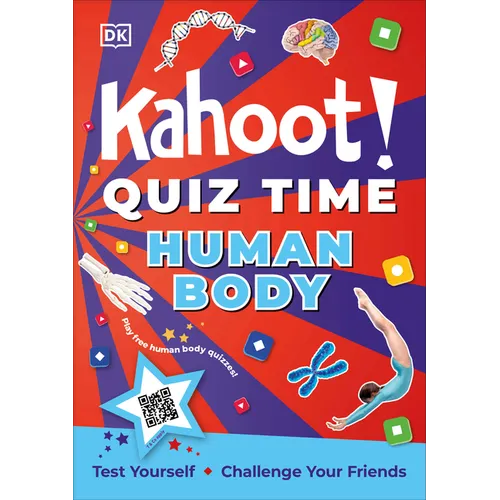 Kahoot! Quiz Time Human Body: 250 Trivia Questions (with Qr Codes Inside for 150 Interactive Bonus Questions) - Educational Kids Quiz Book - Paperback