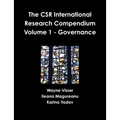 The CSR International Research Compendium: Volume 1 - Governance - Paperback