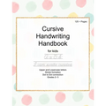 Cursive Handwriting Handbook for kids - Paperback
