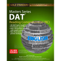 DAT Masters Series Reading Comprehension (Rc): Reading Comprehension (Rc) Preparation and Practice for the Dental Admission Test by Gold Standard DAT - Paperback