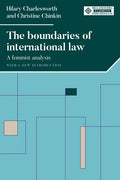 The Boundaries of International Law: A Feminist Analysis, with a New Introduction - Paperback