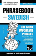 English-Swedish phrasebook and 3000-word topical vocabulary - Paperback