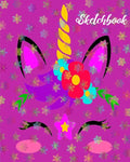 Sketchbook: Unicorn Design Doodle Activity NoteBook - Create Your Unique Art, Games, Ideas and Creative Stories Workbook For Girls - Diary - Paperback