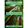 Society & Culture Undergraduate Research Forum 2015 Journal Within the Shadow of Giants - Paperback