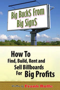 Big Bucks From Big Signs - Paperback
