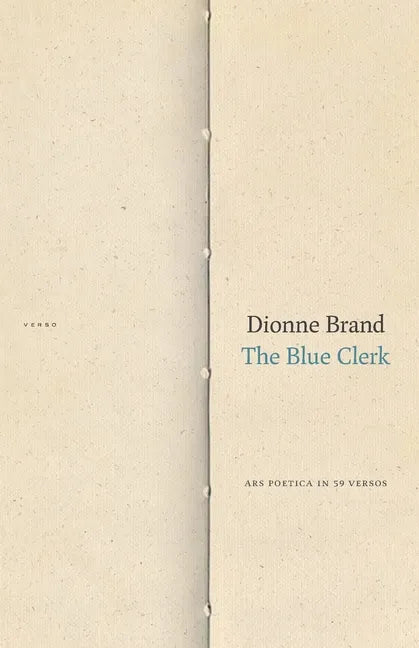 The Blue Clerk: Ars Poetica in 59 Versos - Paperback