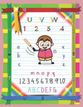 Tracing Alphabet Letters Worksheets: Blank writing ABC books for kids. How to learning activities pre kindergarten. Practice writing for pre kindergar - Paperback