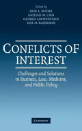 Conflicts of Interest: Challenges and Solutions in Business, Law, Medicine, and Public Policy - Hardcover