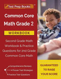 Common Core Math Grade 2 Workbook: Second Grade Math Workbook & Practice Questions for 2nd Grade Common Core Math - Paperback