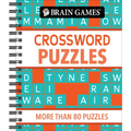 Brain Games - Crossword Puzzles (Brights) - Spiral