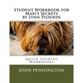 Student Workbook for Maxi's Secrets by Lynn Plourde: Quick Student Workbooks - Paperback