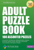 Adult Puzzle Book: 100 Assorted Puzzles - Paperback