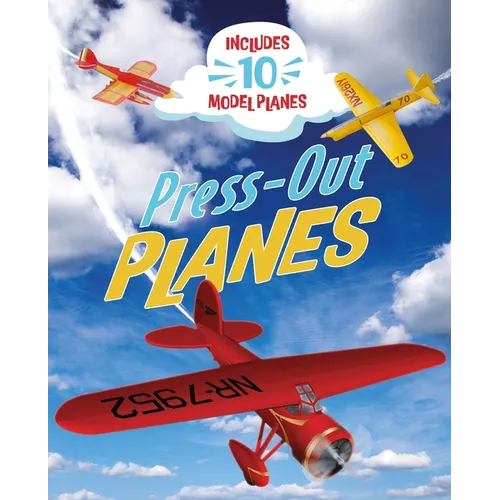 Press-Out Planes: Includes 10 Model Planes - Paperback