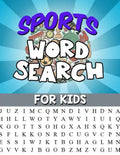 Sports Word Search For Kids: Large Print Word Search Puzzle: Fun & Educational Puzzle For Kids - Sports Activity Book - Paperback